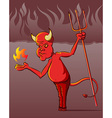 Devil vector image