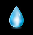 Water drop clean water drop Water drop clean water drop vector image