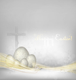 Easter background vector image
