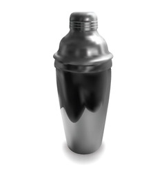 Cocktail shaker vector image