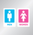 Restroom SIgn vector image