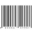 Barcode vector image