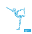 Yoga concept vector image