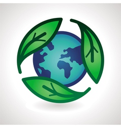Recycle sign vector image