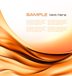 Abstract brown neon background vector image