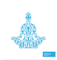 Yoga concept vector image