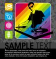 Party flayer vector image
