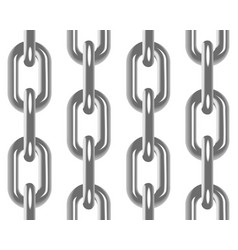 Chain seamless pattern vector image
