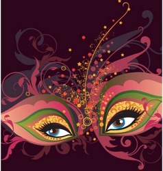 Party mask vector image