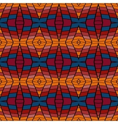 Pixel modern geometric seamless pattern ornament vector image