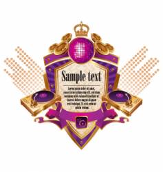 Turntable vector image