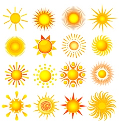 Sun vector image