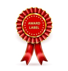 Award Label vector image