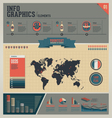 INFOGRAPHIC ELEMENTS SET vector image