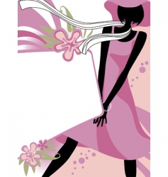 Fashion page vector image