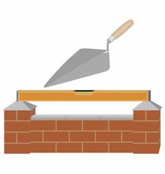 Build a wall vector image