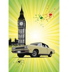 Old London vector image