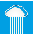 Cloud vector image
