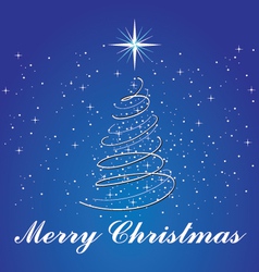 Christmas card Christmas card vector image