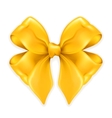 Bow golden vector image