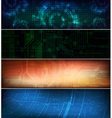 Banners vector image
