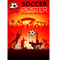 Soccer Poster vector image