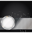 Metal glass abstract background vector image