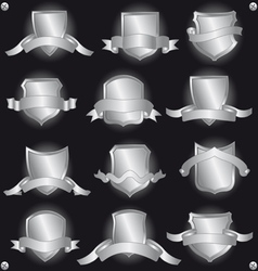Shields elements vector image