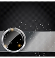 Metal glass abstract background vector image