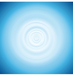 Wave from water drop vector image