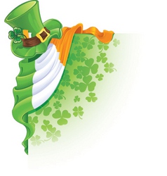 Irish cartoon vector image