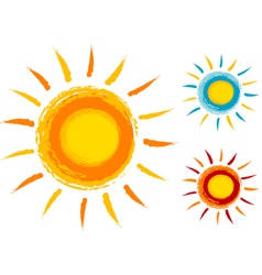 Sun vector image