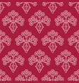 Floral seamless pattern vector image