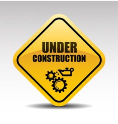 Under construction vector image