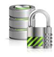Security Database Concept vector image