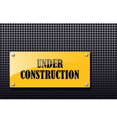 Under construction vector image
