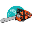 Chainsaw vector image