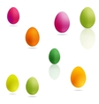 Easter eggs vector image