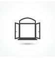 Window icon vector image