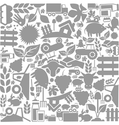 Background agriculture vector image
