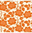 Floral background vector image