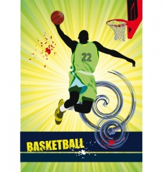 Basketball vector image
