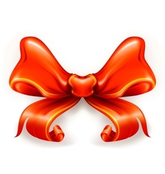 Red Bow vector image