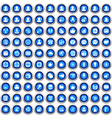 Icon set vector image