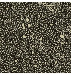 Musical background vector image