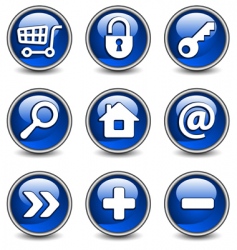 Icons vector image