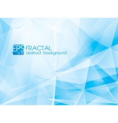 Fractal abstract background vector image