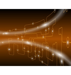Techno vector image