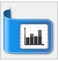 Chart Icon vector image