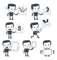 Icon man vector image